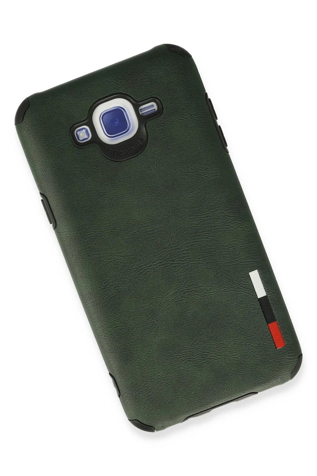 Mey İthalat® Samsung Galaxy J7 Kılıf Loop Deri Silikon - Yeşil