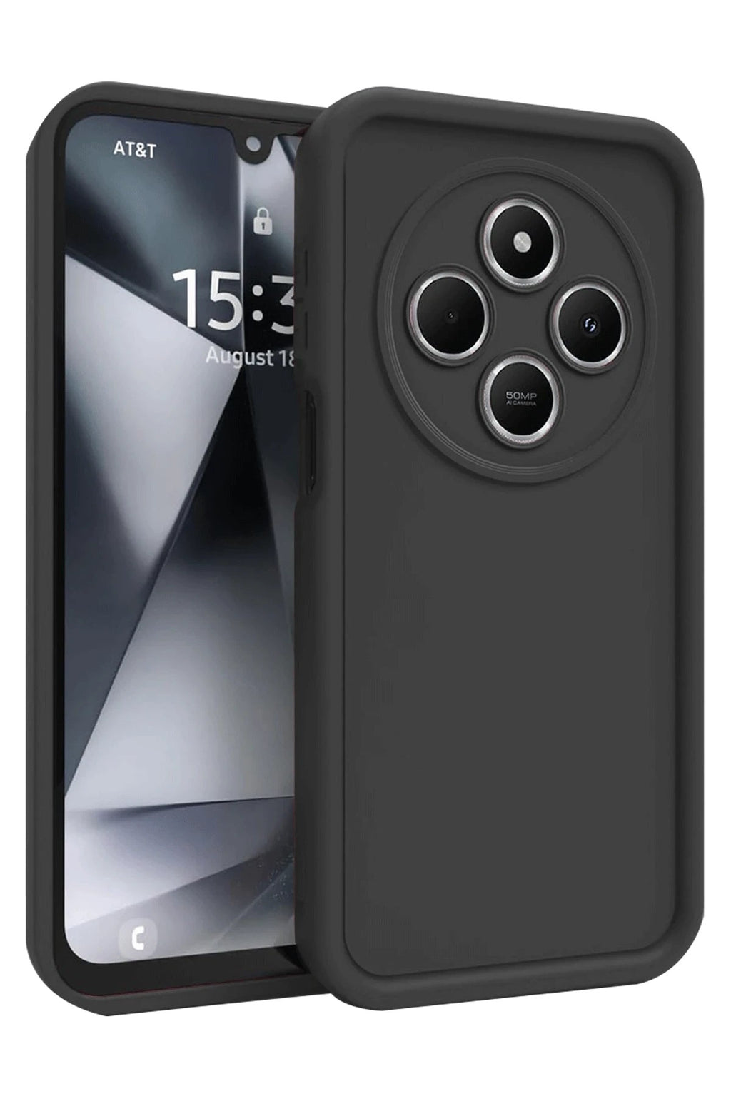 Mey İthalat® Redmi 14C Kılıf Viera Silikon - Siyah