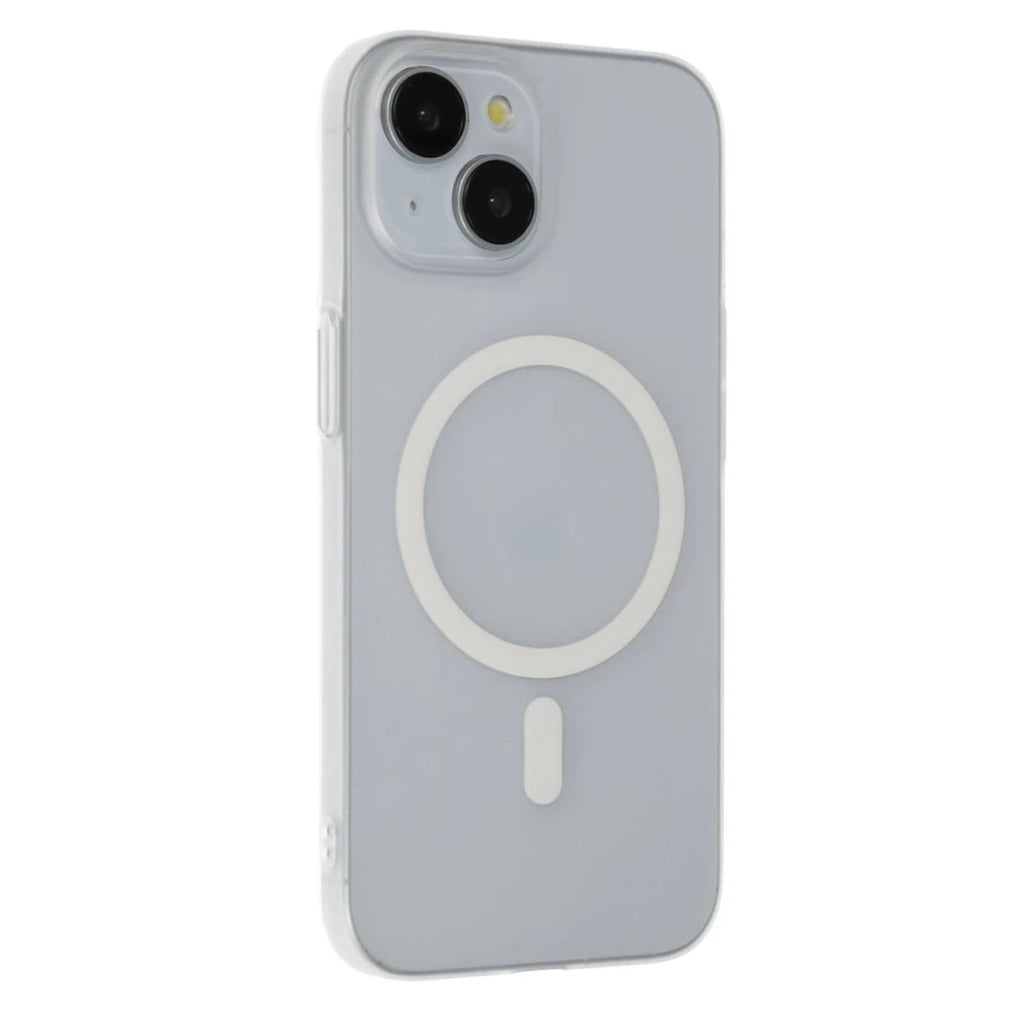 Mey İthalat® iPhone 15 Plus Tuna PC Slim Magsafe Kapak - Şeffaf