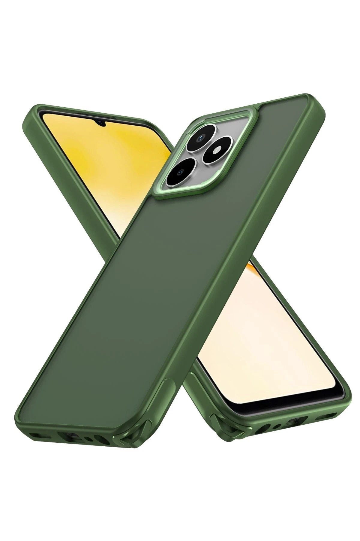 Mey İthalat® Realme C53 Kılıf Elegant Kapak - Yeşil