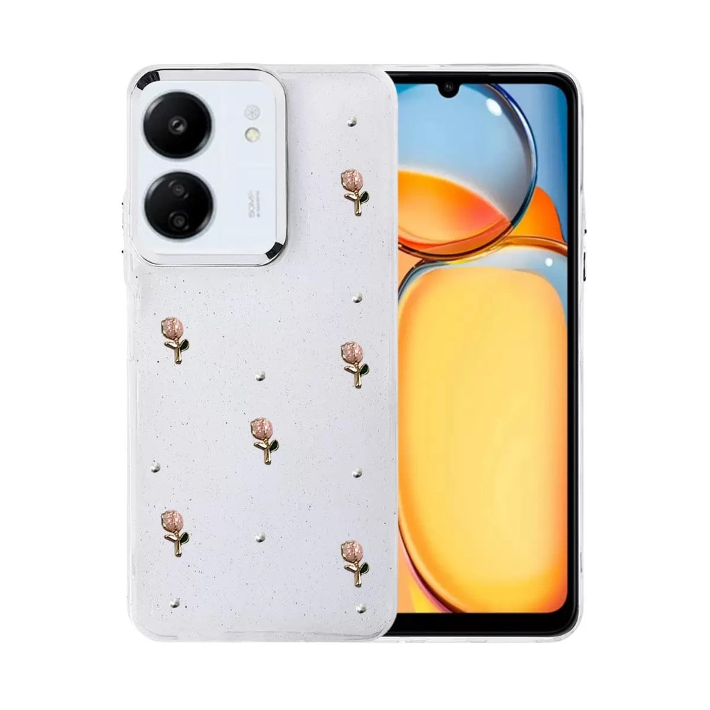Mey İthalat® Redmi 13C Fiyonk Desenli Kapak - Desen 6