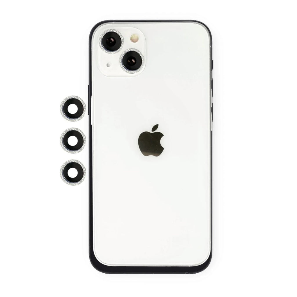 Mey İthalat® iPhone 14 Shine Kamera Lens - Gümüş