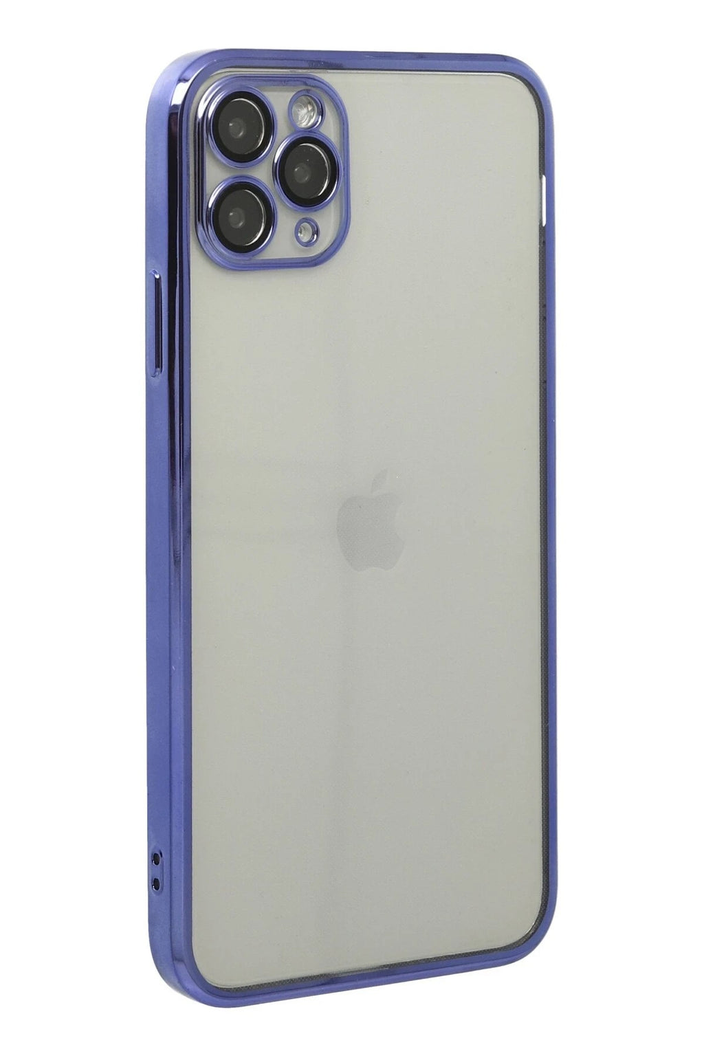 Mey İthalat® iPhone 11 Pro Kılıf Lensli Silikon - Mor
