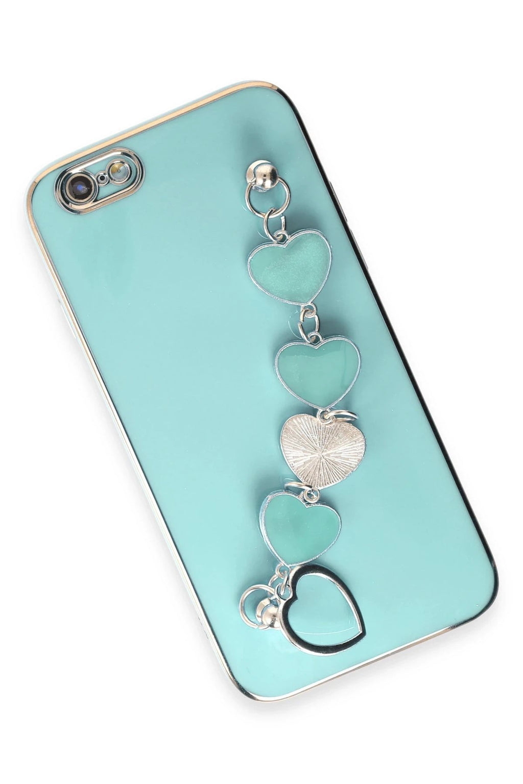 Mey İthalat® iPhone 6 Kılıf Esila Silikon - Su Yeşili