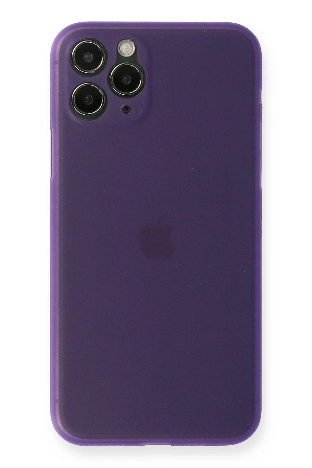 Mey İthalat® iPhone 11 Pro Max Kılıf PP Ultra İnce Kapak - Mor