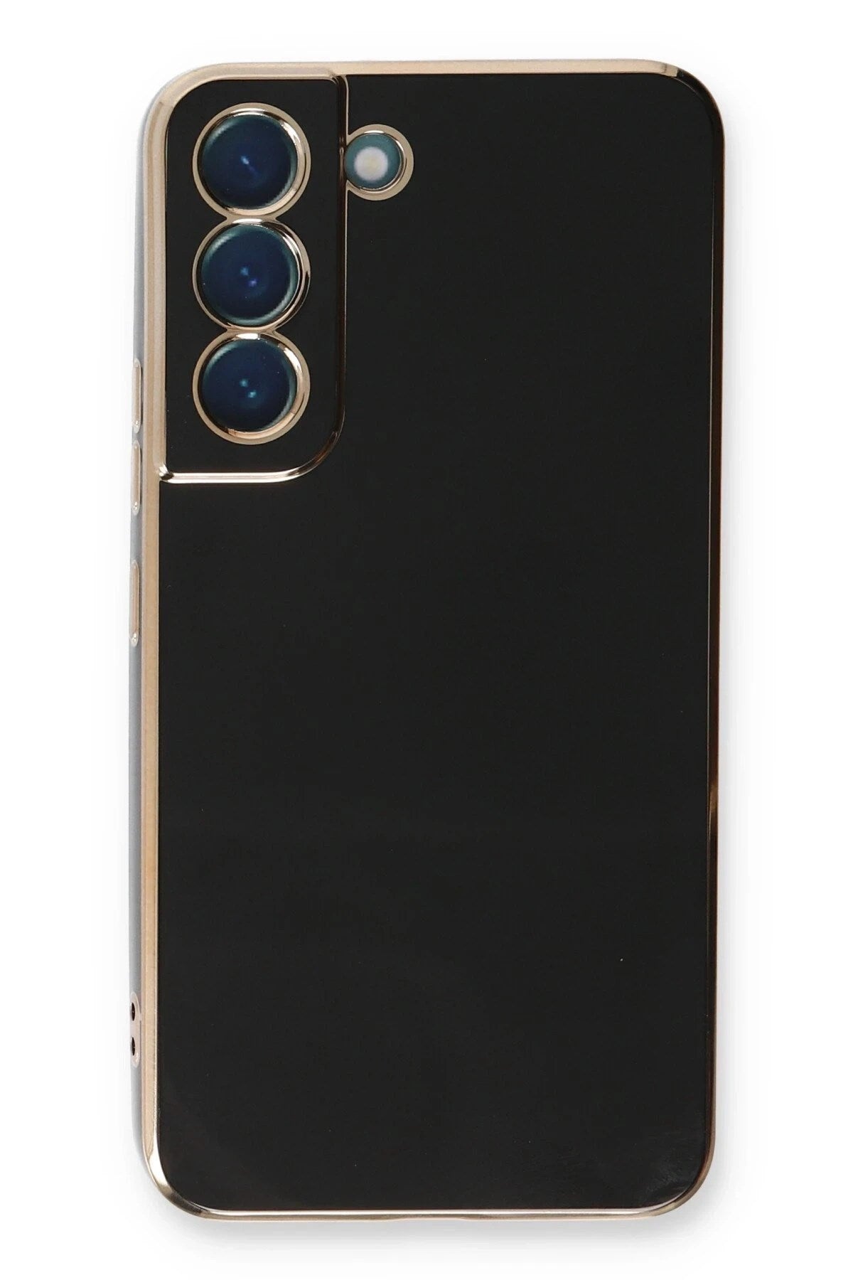 Mey İthalat® Samsung Galaxy S21 FE Kılıf Volet Silikon - Siyah