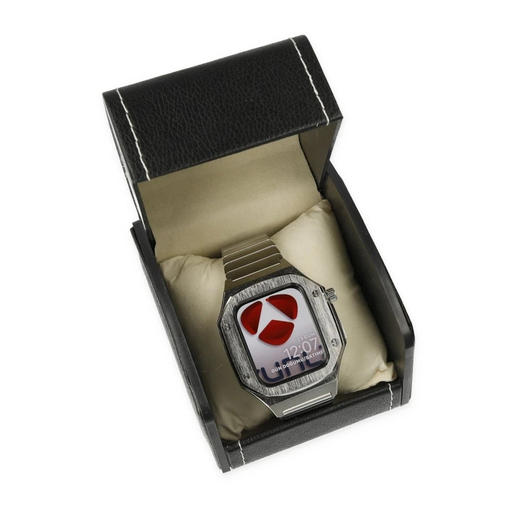 Mey İthalat® Watch 45mm KR409 Metal Kordon - Gümüş
