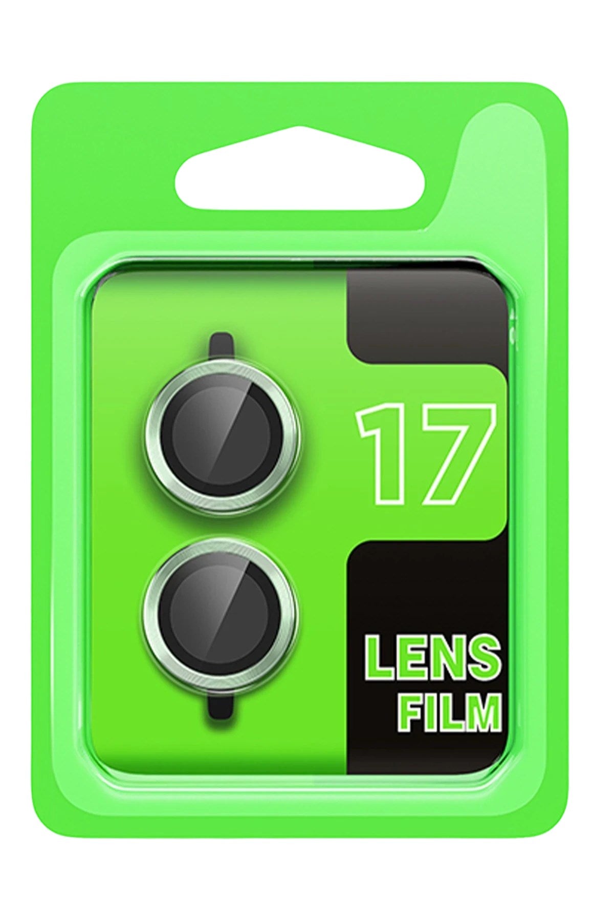 Mey İthalat® iPhone 17 Raze Metal Kamera Lens - Açık Yeşil