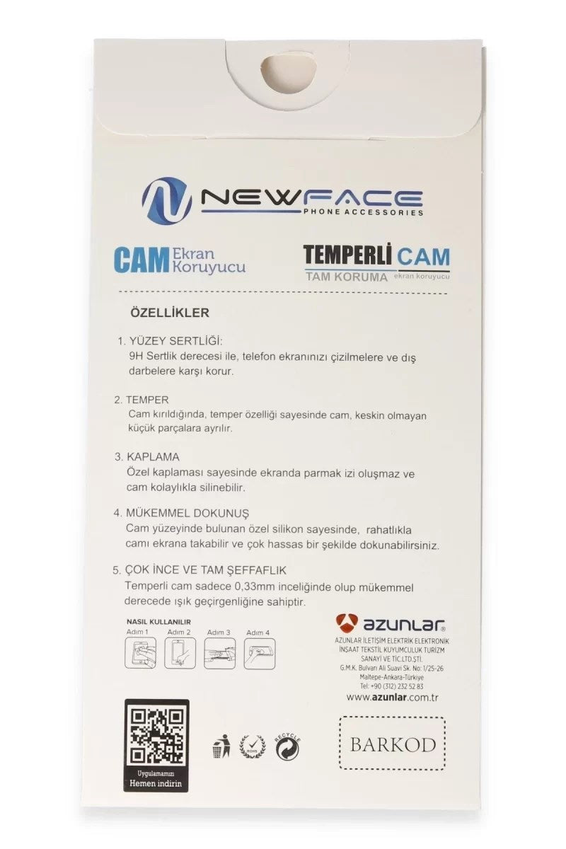 Mey İthalat® Samsung Galaxy A36 3D Antistatik Cam Ekran Koruyucu