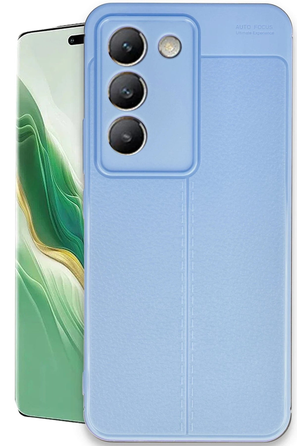 Mey İthalat® Vivo V30 Lite 4G Kılıf Auto Focus Kapak - Mavi