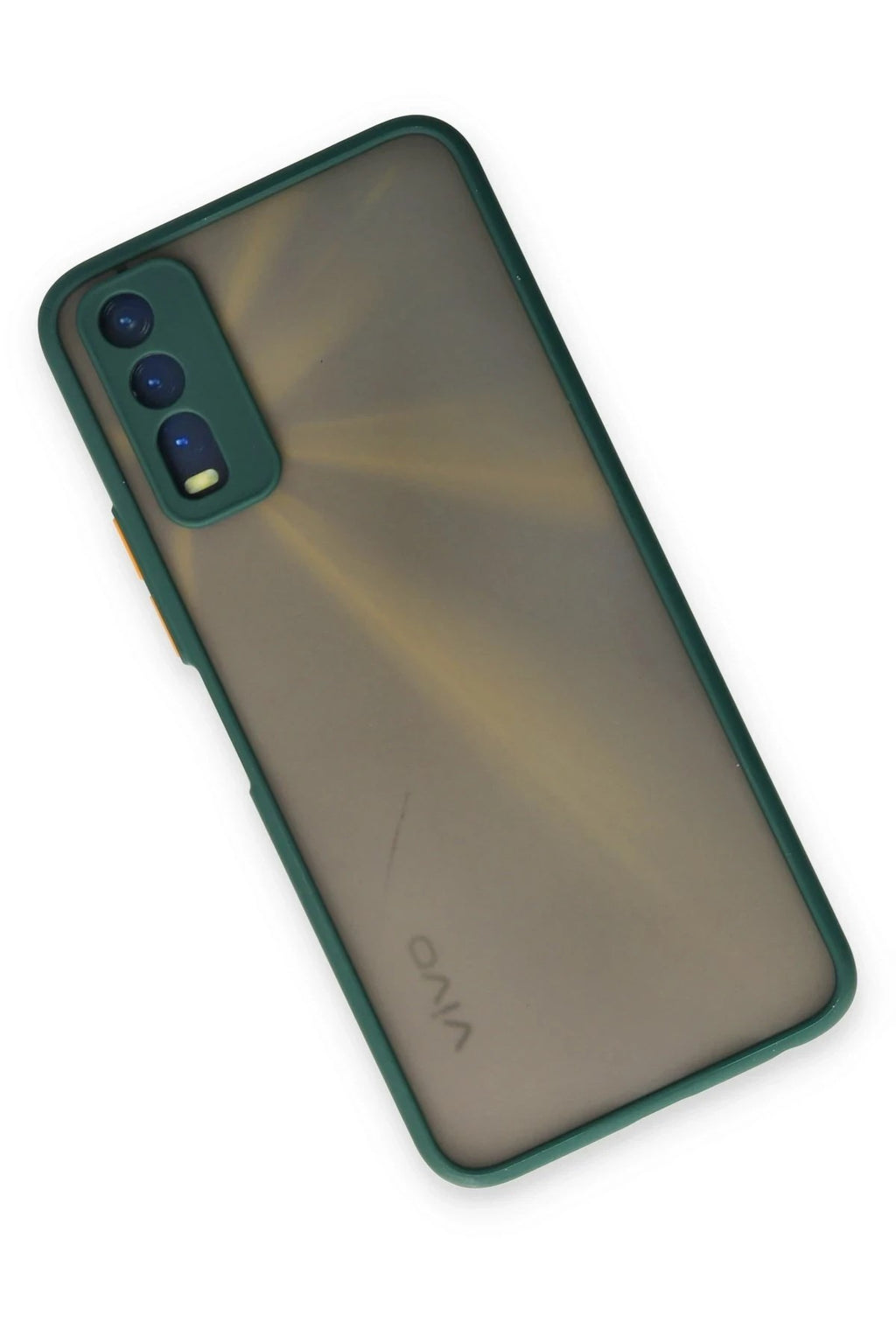 Mey İthalat® Vivo Y11S Kılıf Montreal Silikon Kapak - Yeşil