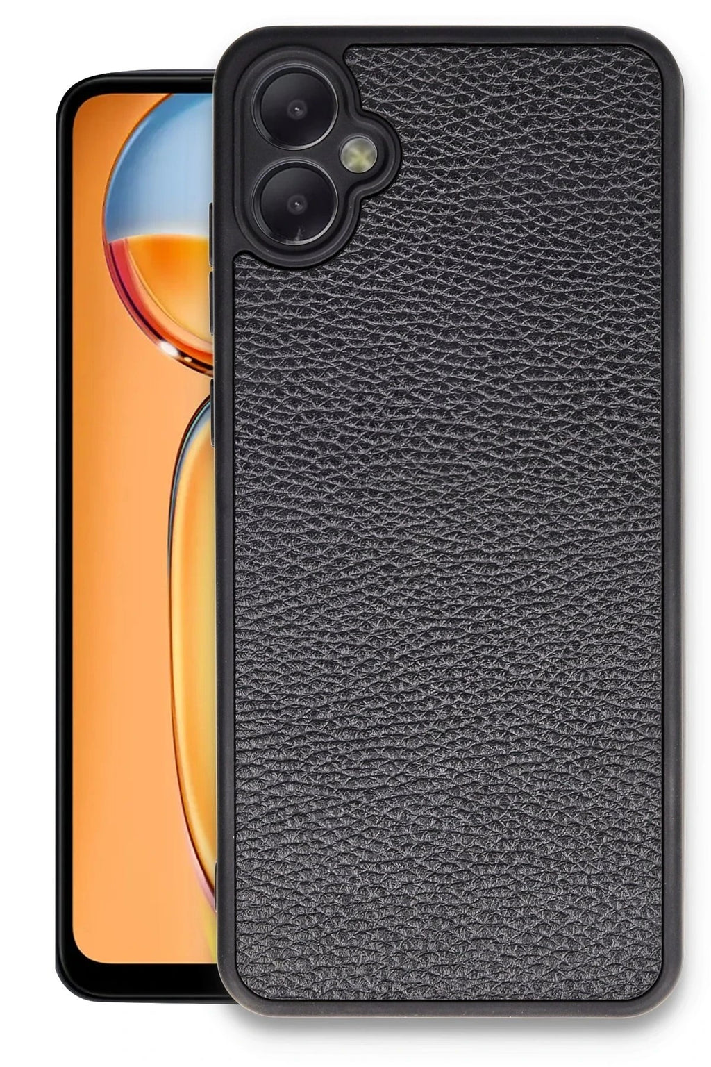 Mey İthalat® Samsung Galaxy A05 Kılıf Aras Deri Kapak - Siyah