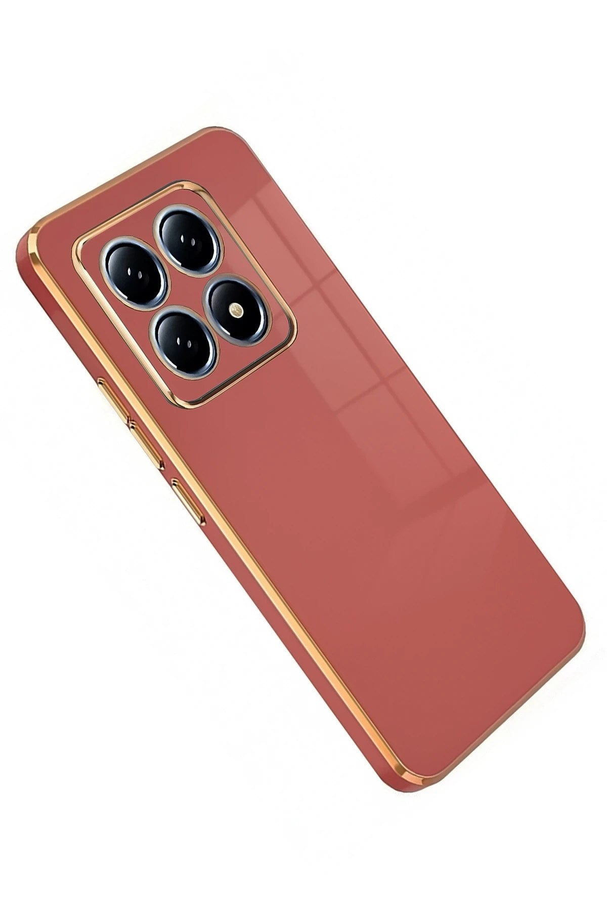 Mey İthalat® Mi 14T Pro Volet Silikon - Kırmızı