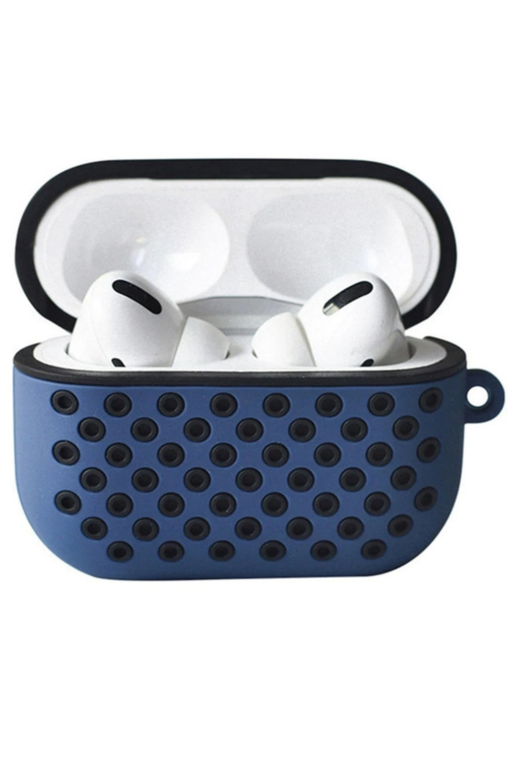 Mey İthalat® Airpods Pro 2 (2.nesil) Spor Delikli Kılıf - Lacivert-Siyah