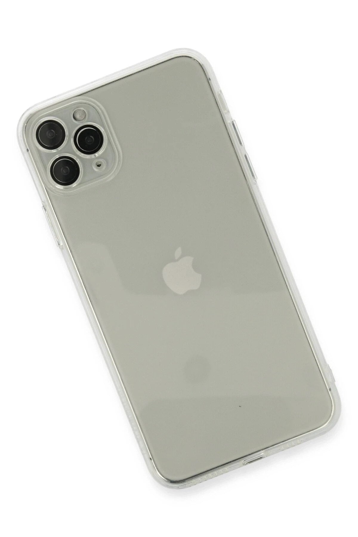 Mey İthalat® iPhone 11 Pro Max Kılıf Fly Lens Silikon - Şeffaf