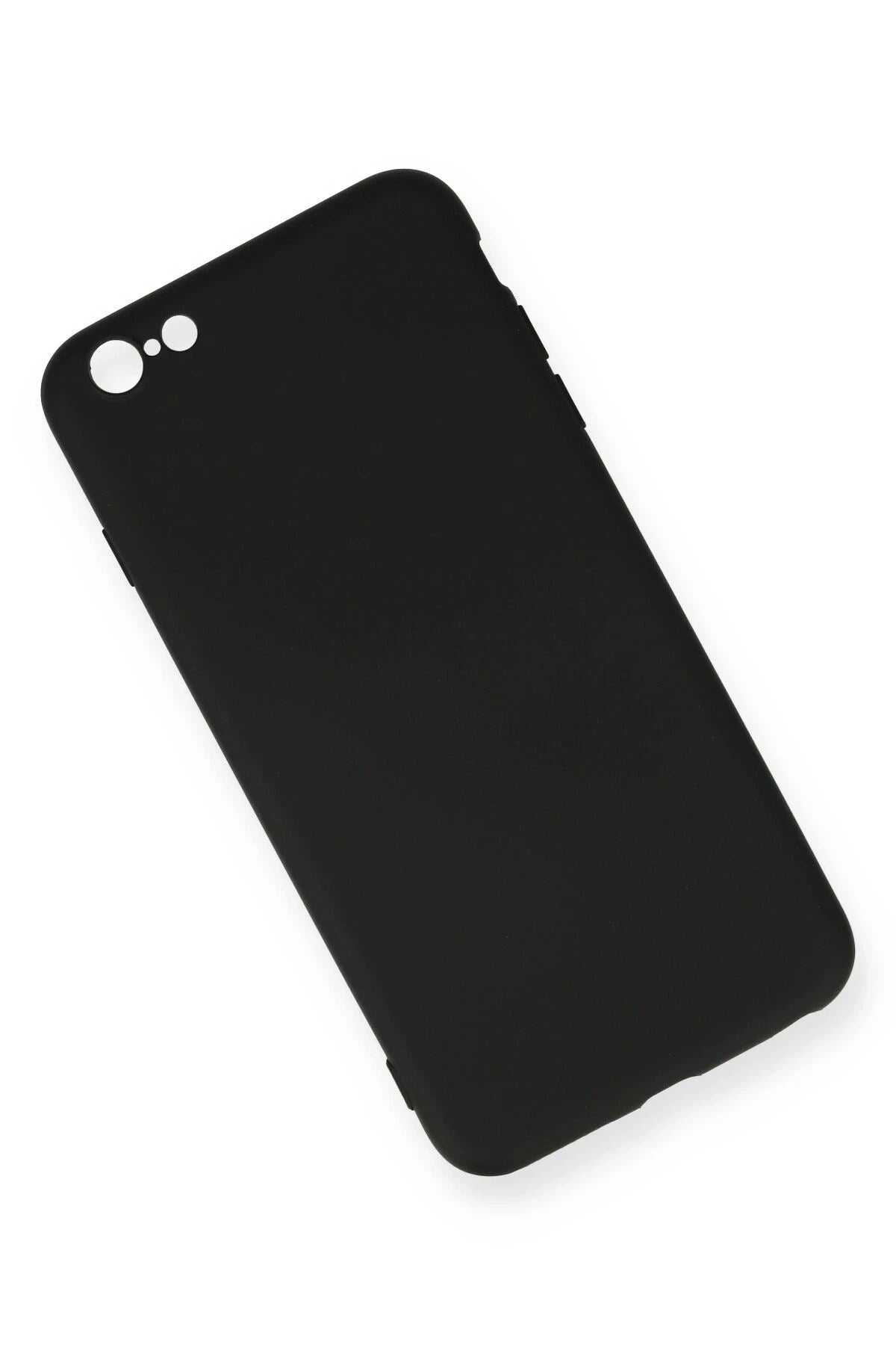 Mey İthalat® iPhone 6 Plus Kılıf Nano içi Kadife Silikon - Siyah