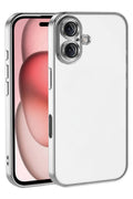 Mey İthalat® iPhone 17 Lensli Silikon - Gümüş