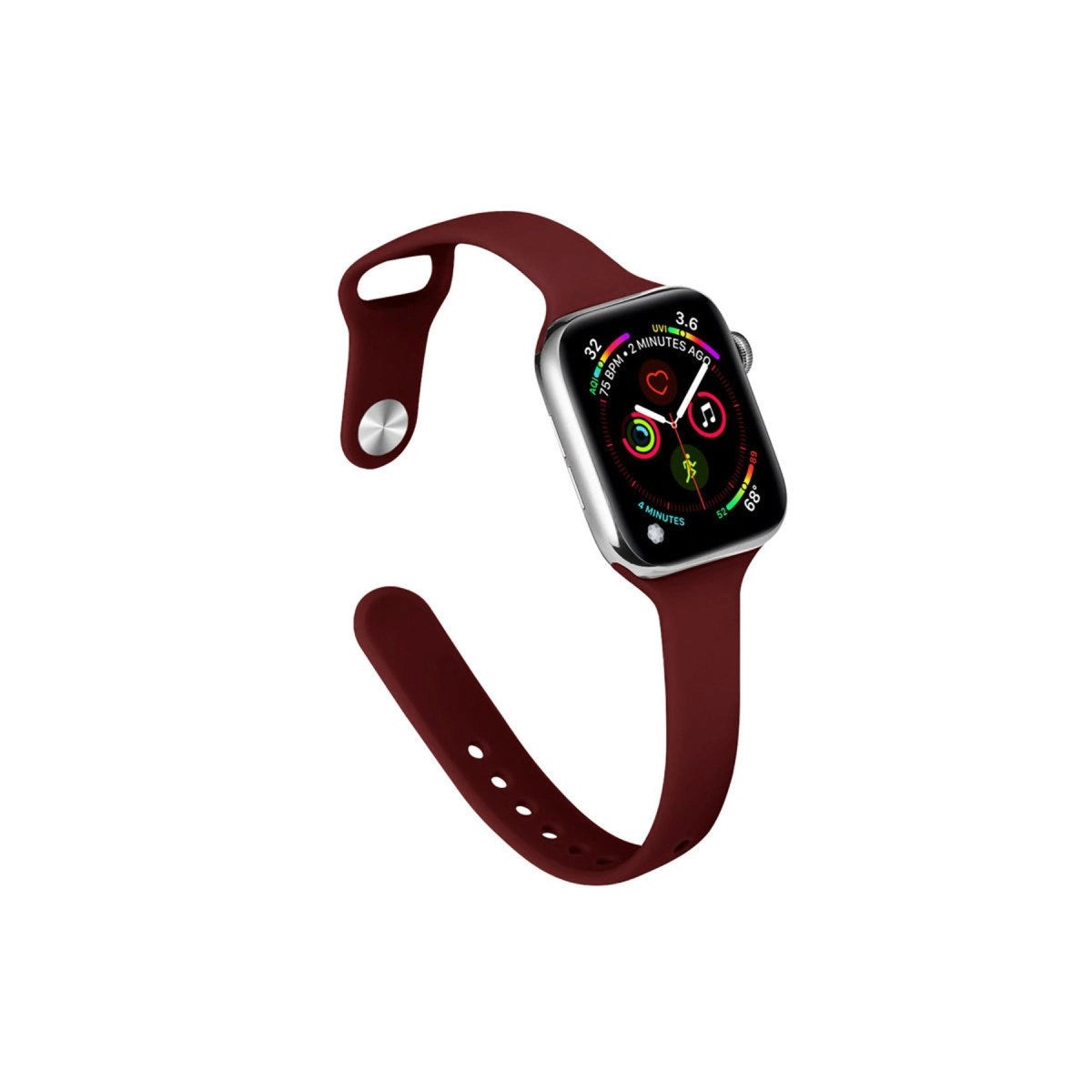Mey İthalat® Watch 38mm Klasik Kordon - Bordo