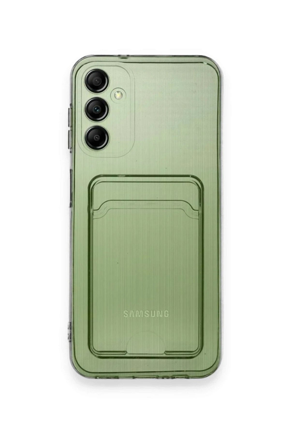 Mey İthalat® Samsung Galaxy A54 5G Kılıf Kart Şeffaf Silikon - Şeffaf