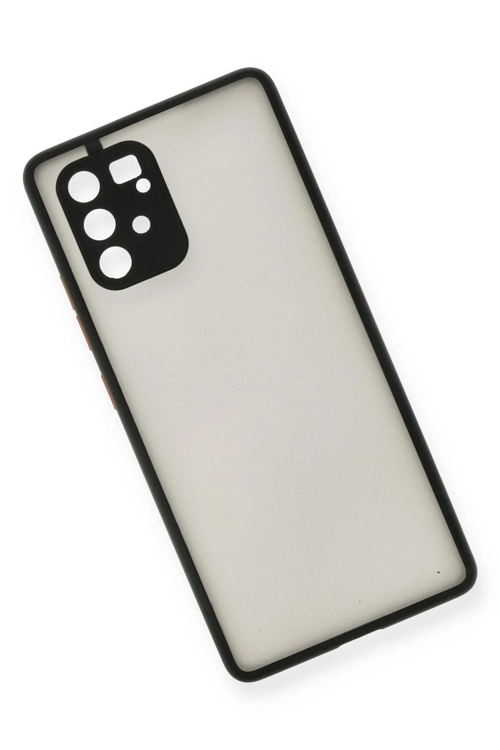 Mey İthalat® Samsung Galaxy A91 / S10 Lite Kılıf Montreal Silikon Kapak - Siyah