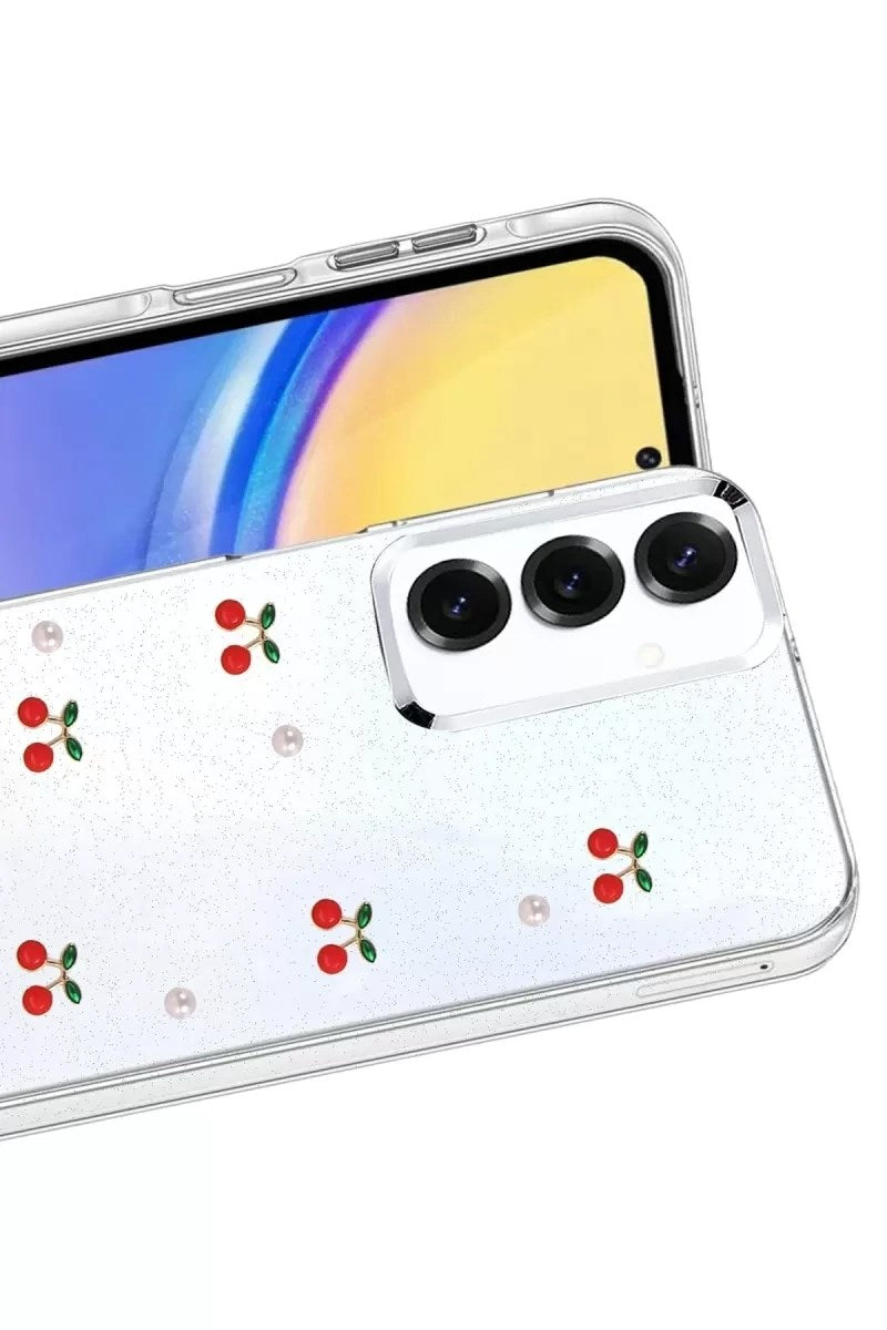 Mey İthalat® Samsung Galaxy A37 5G Fiyonk Desenli Kapak - Desen 9