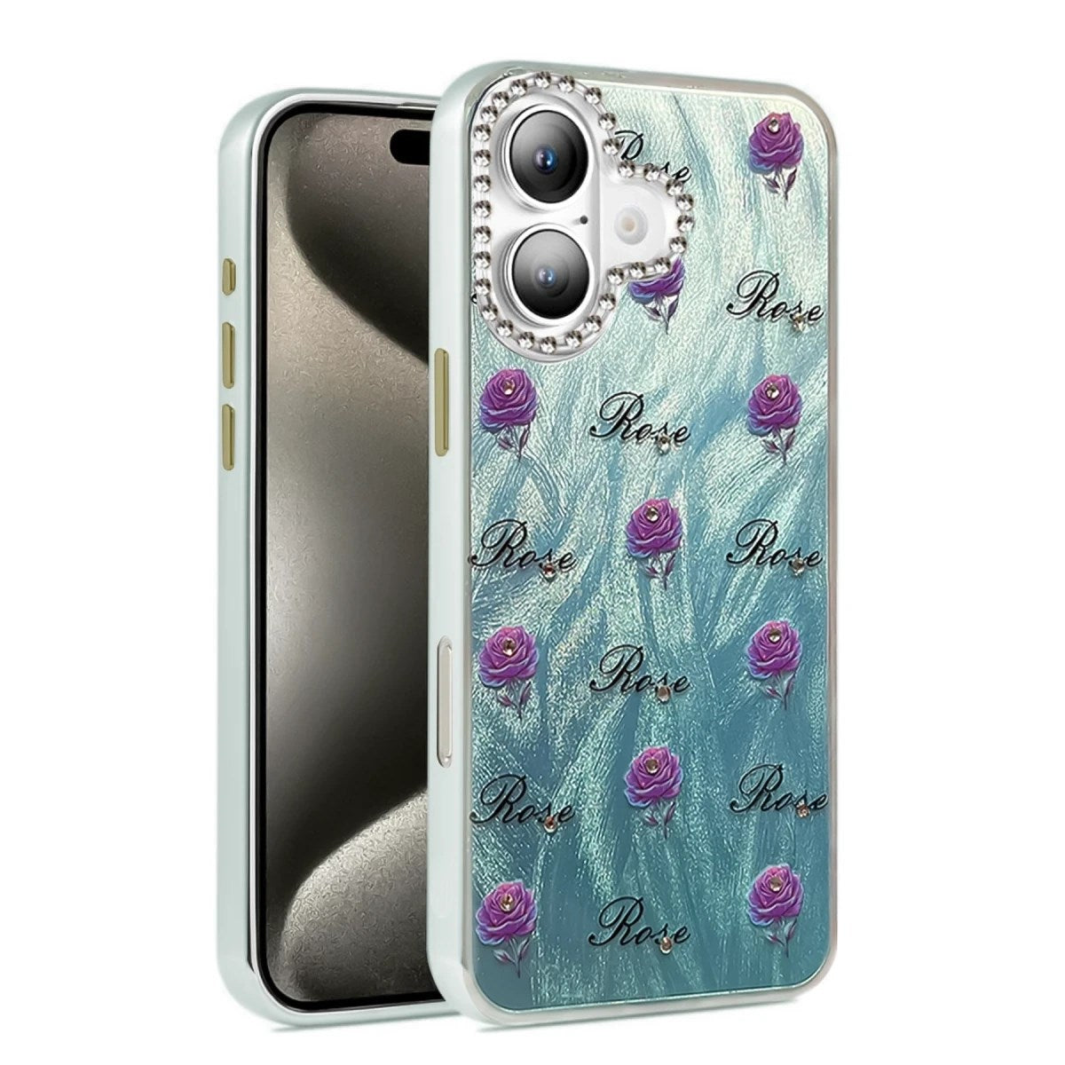 Mey İthalat® iPhone 16 Plus Kılıf Blade Aynalı Desenli Kapak - Desen 9