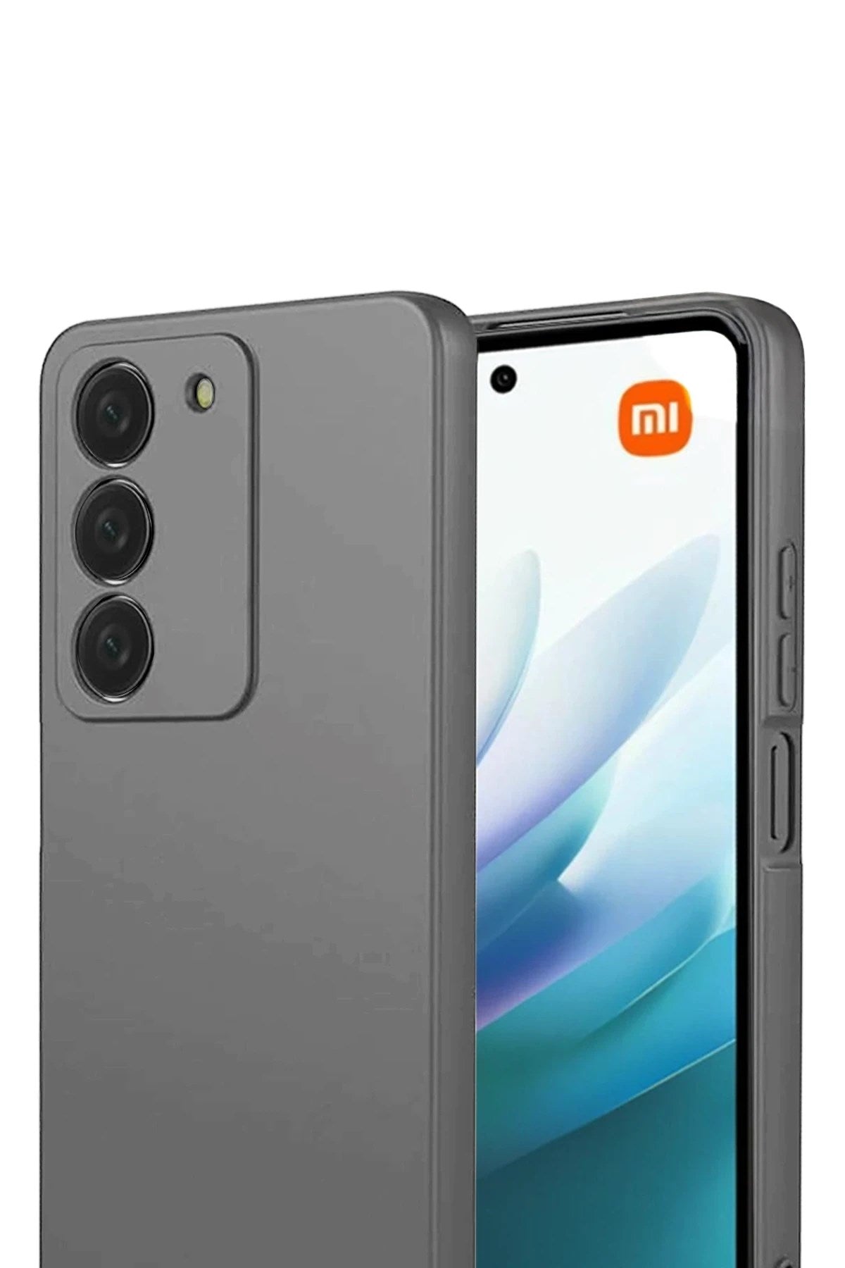 Mey İthalat® Redmi 15 4G First Silikon - Gri