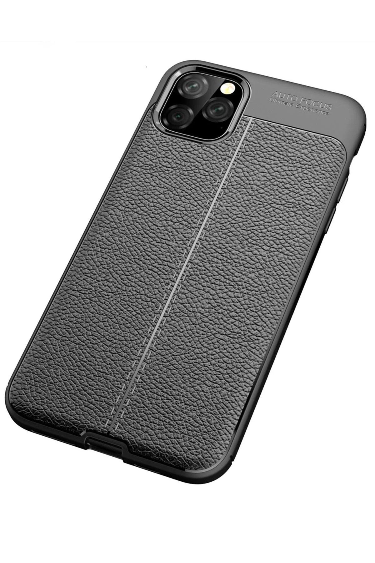 Mey İthalat® iPhone 11 Pro Kılıf Auto Focus Kapak - Siyah