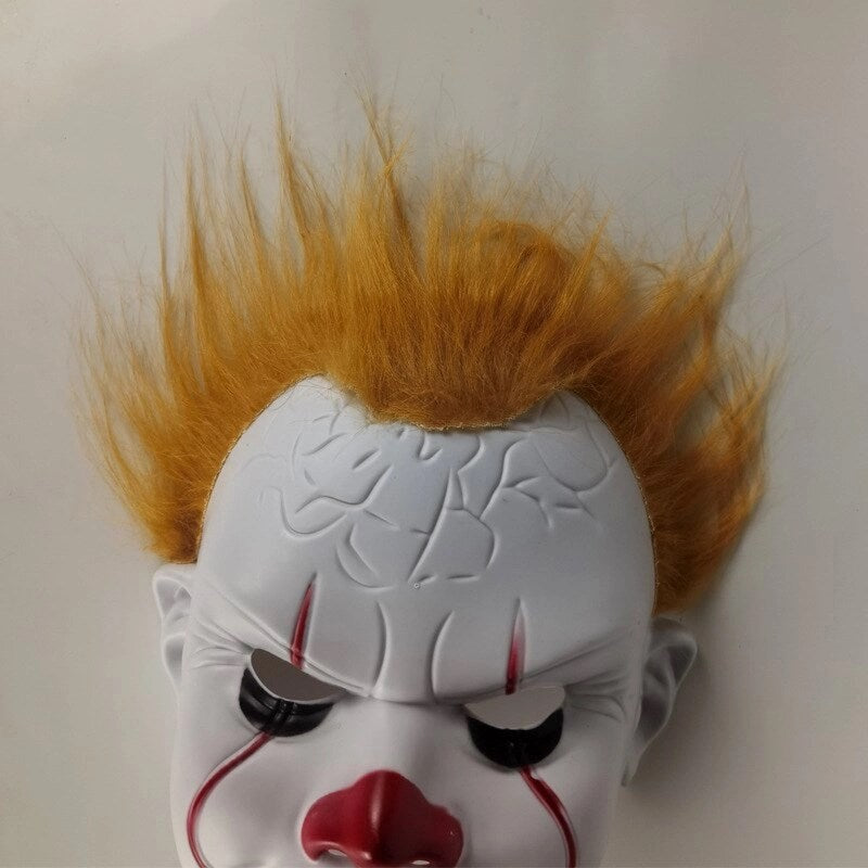 Mey İthalat® Stephen King&amp;#39;s Korkutucu Joker Maske 31x22 cm