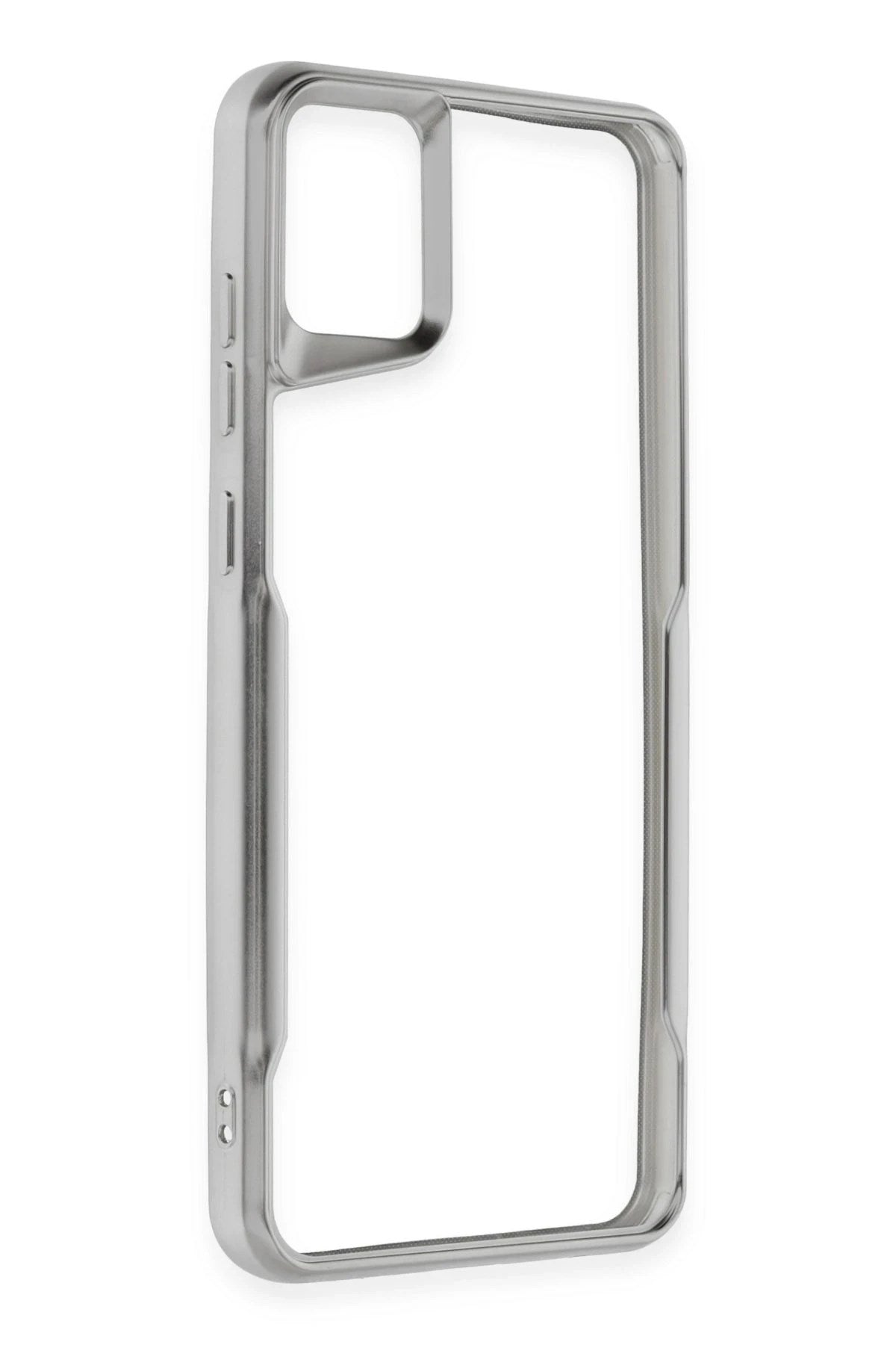 Mey İthalat® Samsung Galaxy A05 Kılıf Boyi Silikon Kapak - Gümüş