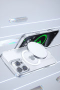 Mey İthalat® iPhone 16 Pro Gleam PC Sert Magsafe Kılıf - Kahverengi