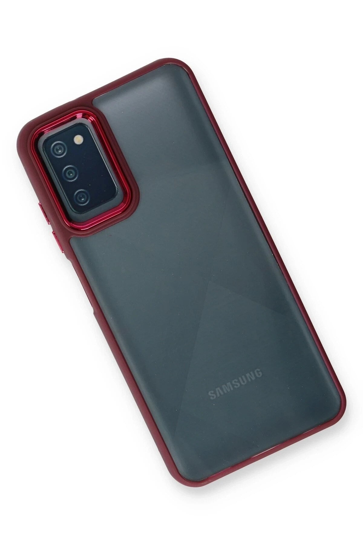Mey İthalat® Samsung Galaxy A03S Kılıf Dora Kapak - Kırmızı