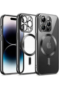 Mey İthalat® iPhone 12 Pro Kılıf Kross Magneticsafe Kapak - Siyah