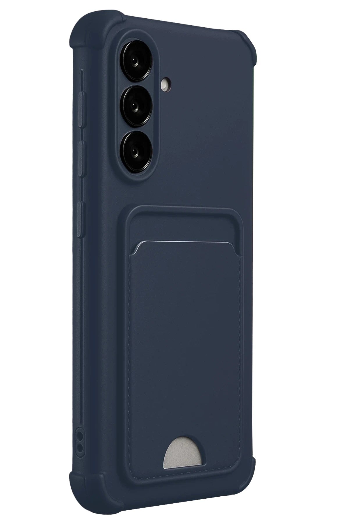 Mey İthalat® Samsung Galaxy A17 5G Kelvin Kartvizitli Silikon - Lacivert