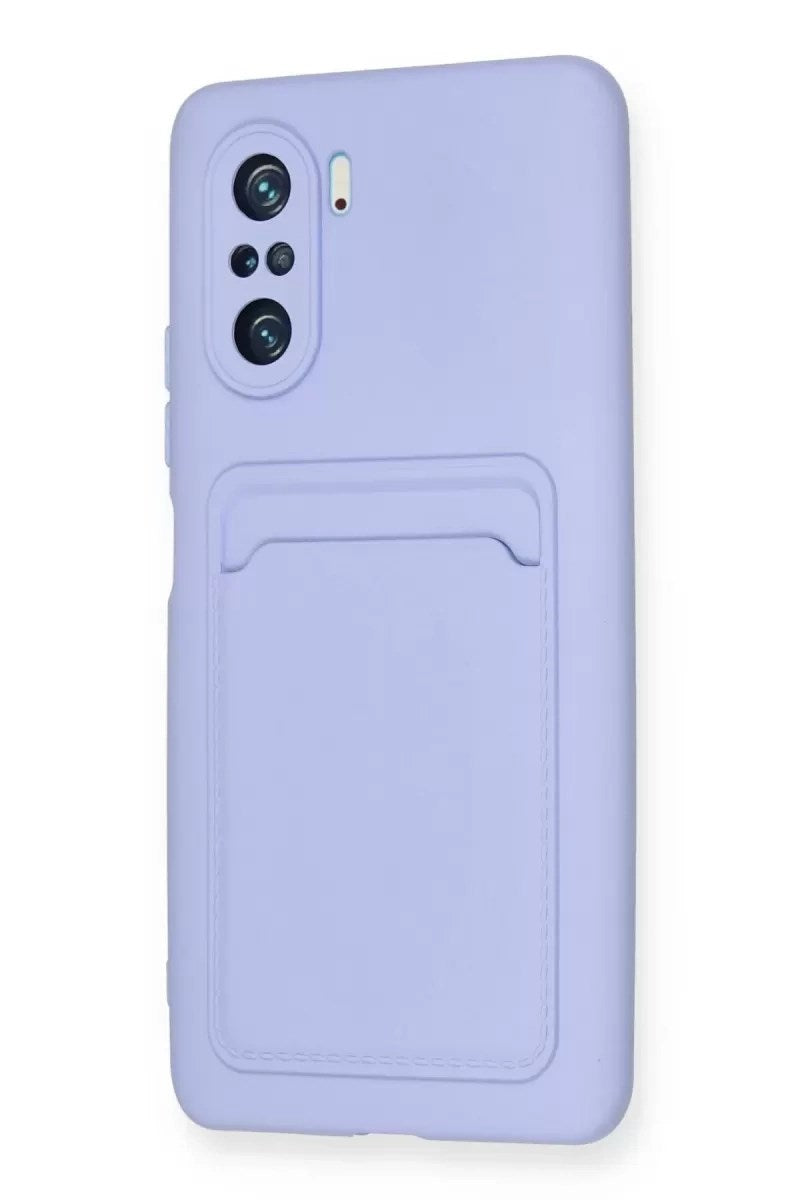Mey İthalat® Mi 11i Kılıf Kelvin Kartvizitli Silikon - Lila