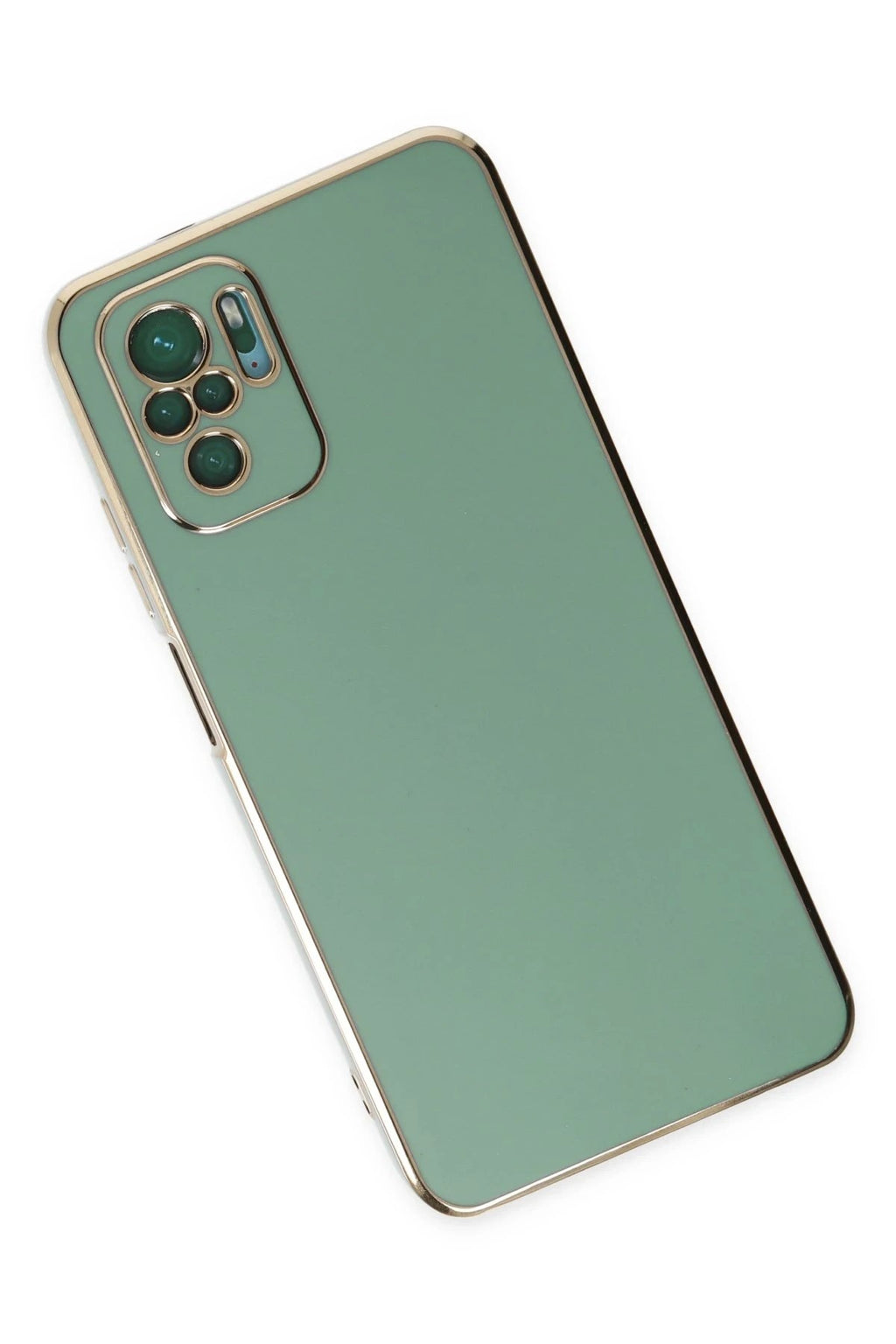 Mey İthalat® Redmi Note 10 Kılıf Volet Silikon - Açık Yeşil