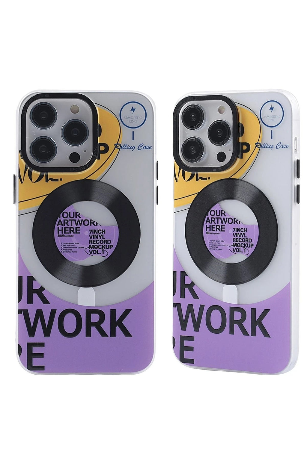 Mey İthalat® iPhone 13 Pro Max Kılıf Apollo Magneticsafe Desenli Kapak - Apollo Şeffaf - 6