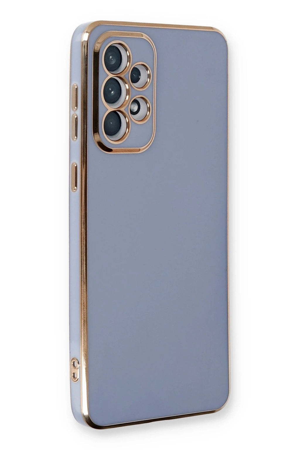 Mey İthalat® Samsung Galaxy A53 5G Kılıf Volet Silikon - Mavi