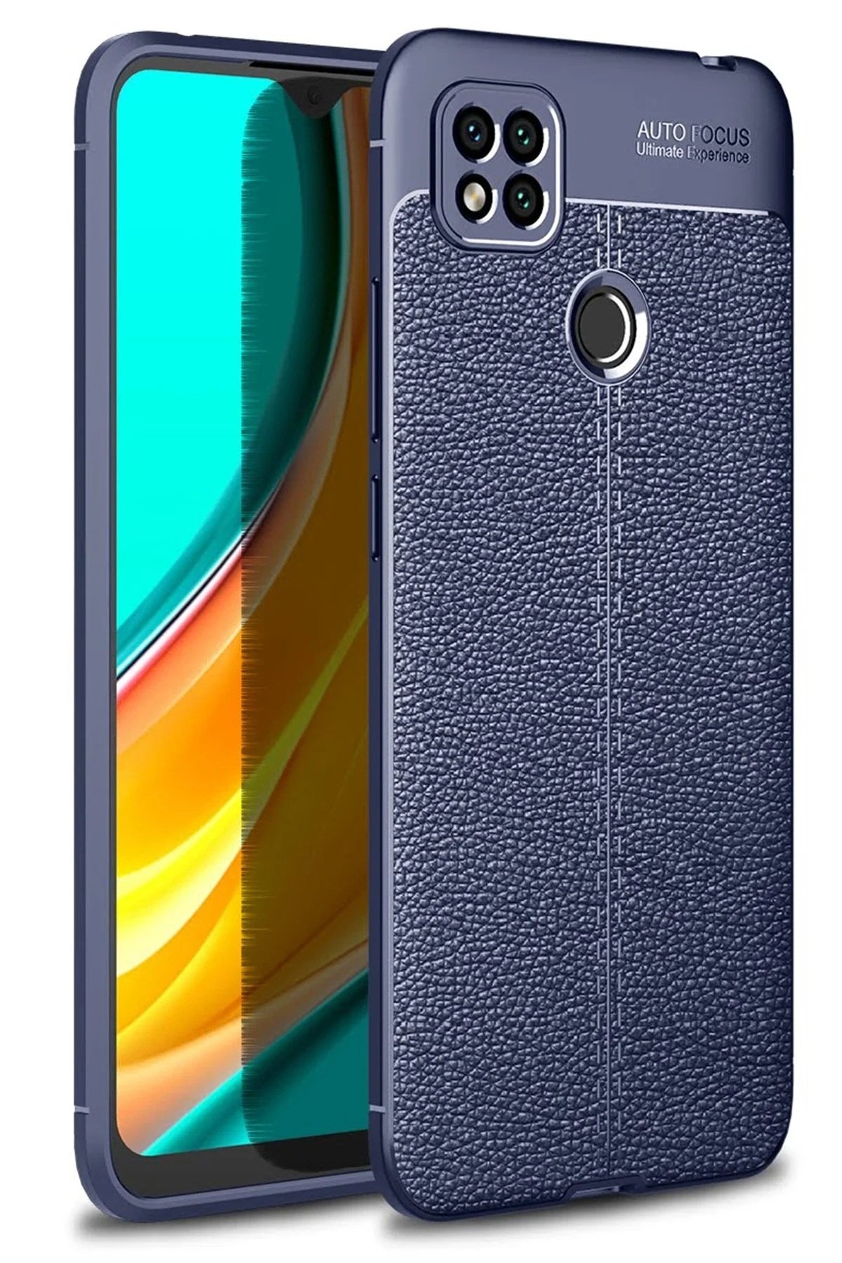 Mey İthalat® Redmi 9C Kılıf Auto Focus Kapak - Lacivert
