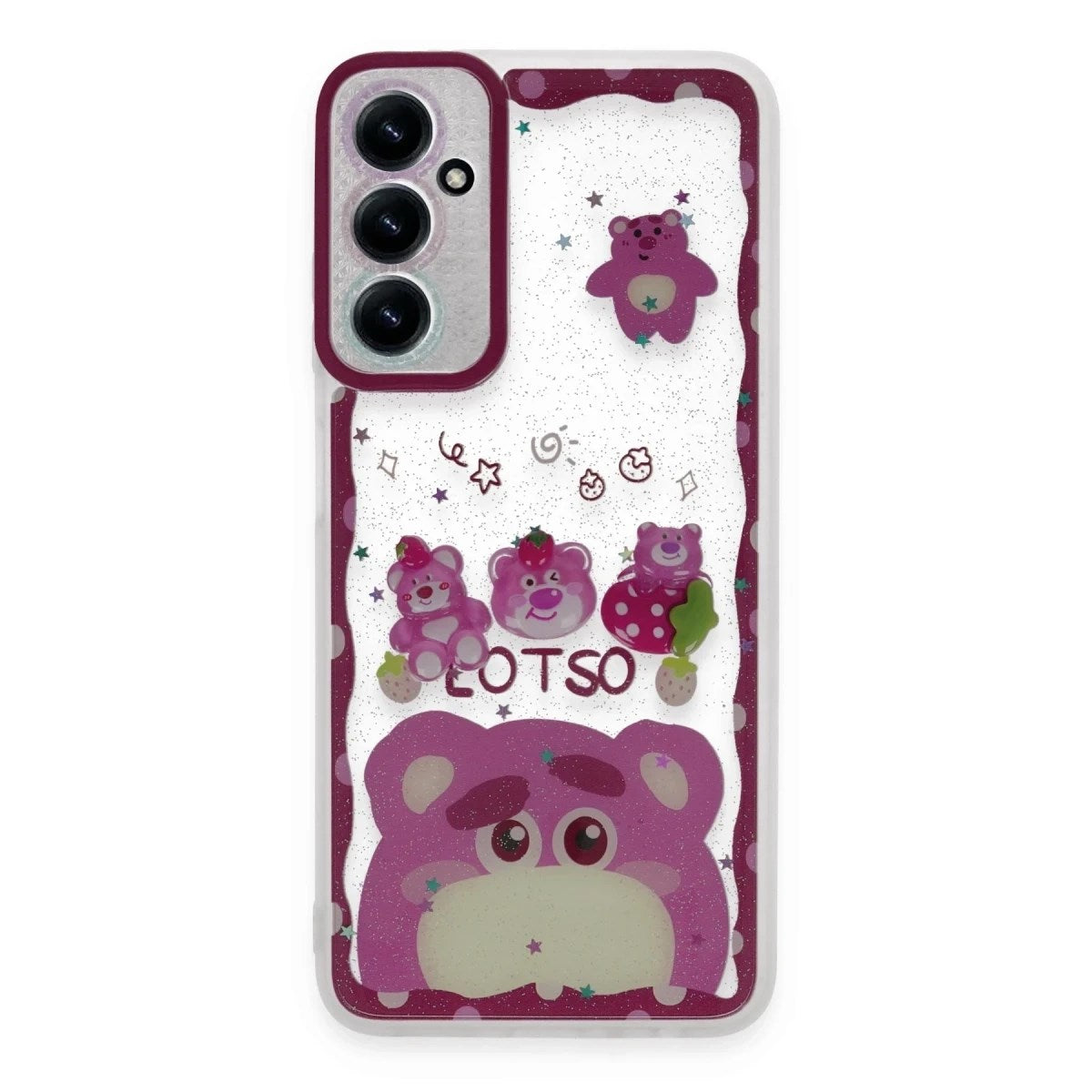 Mey İthalat® Samsung Galaxy A15 4G Kılıf Sweet Desenli Silikon Kapak - Pembe