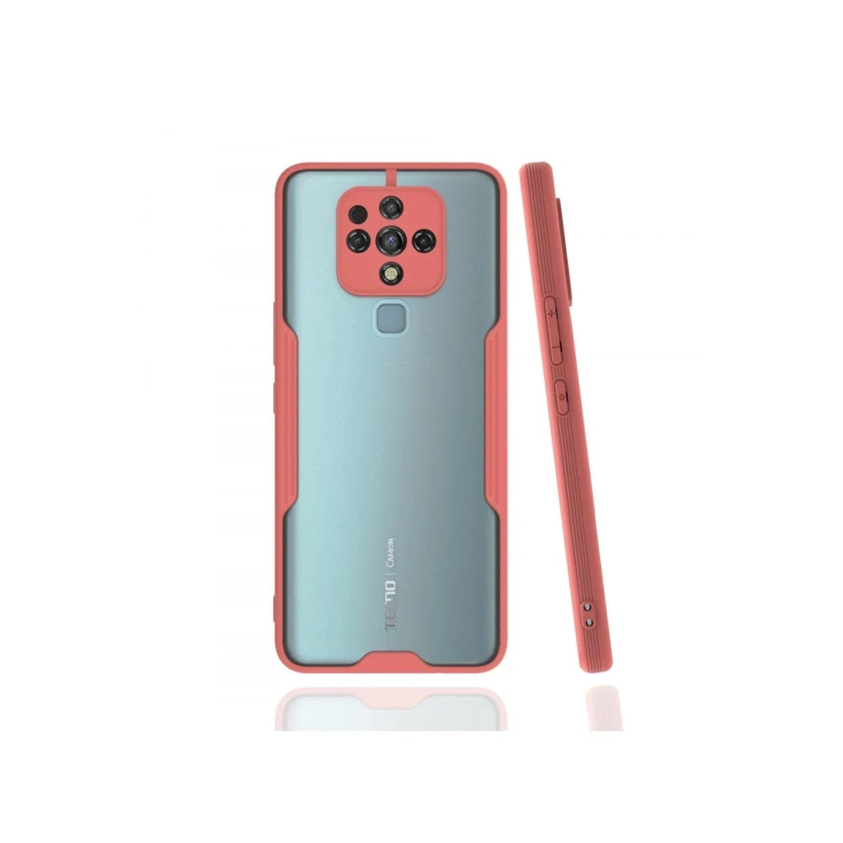 Mey İthalat® Tecno Camon 16 Kılıf Platin Silikon - Pembe