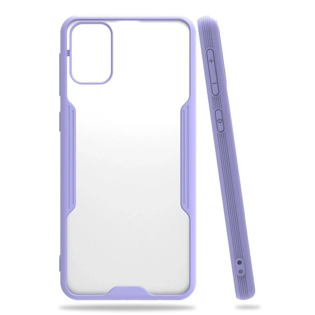 Mey İthalat® Samsung Galaxy M31 Kılıf Platin Silikon - Lila