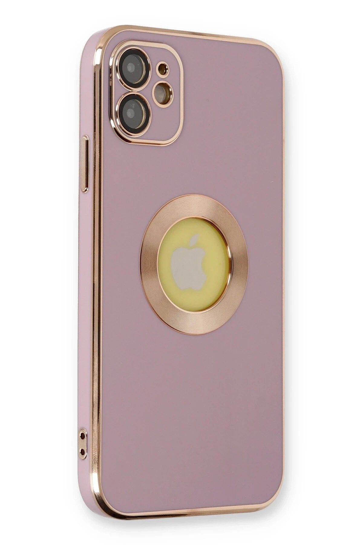 Mey İthalat® iPhone 12 Kılıf Store Silikon - Mor