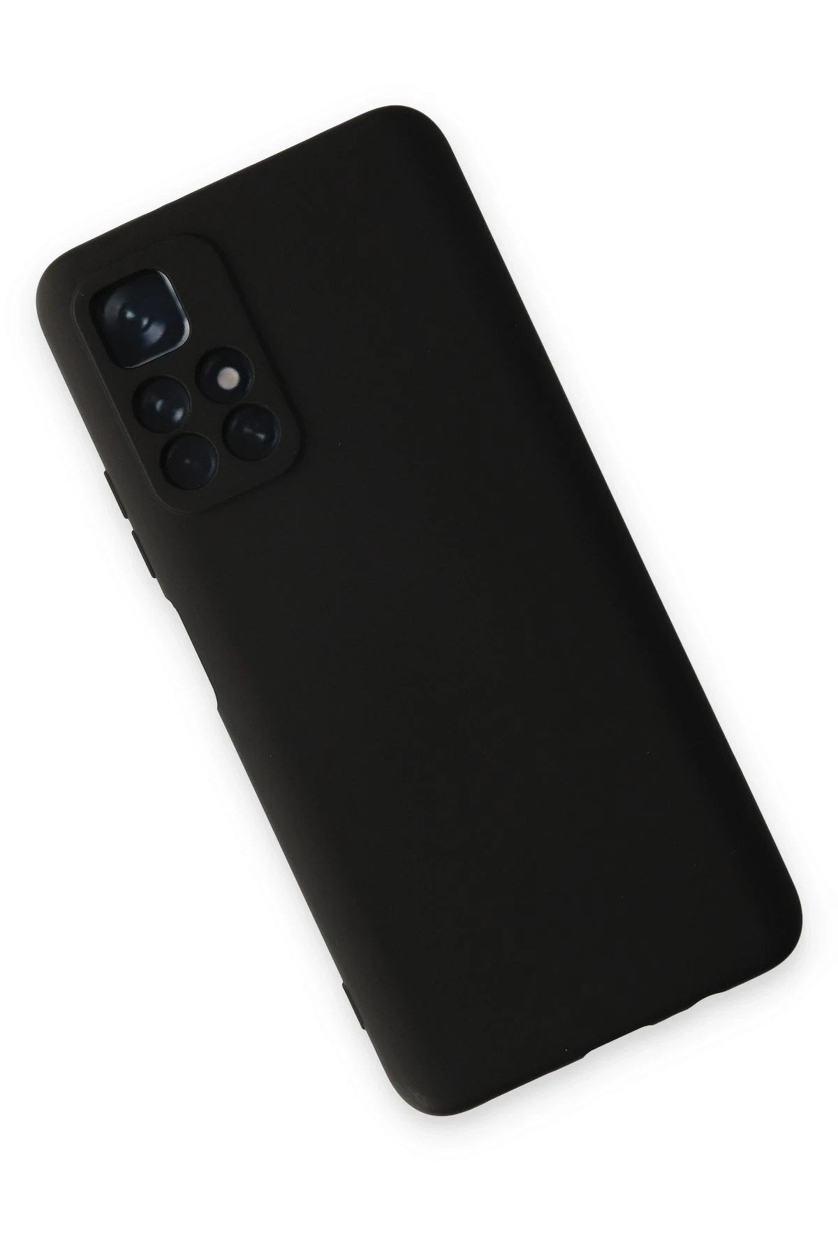 Mey İthalat® Redmi Note 11T Kılıf Nano içi Kadife Silikon - Siyah