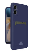 Mey İthalat® Samsung Galaxy A05 Kelvin Kartvizitli Silikon - Lacivert
