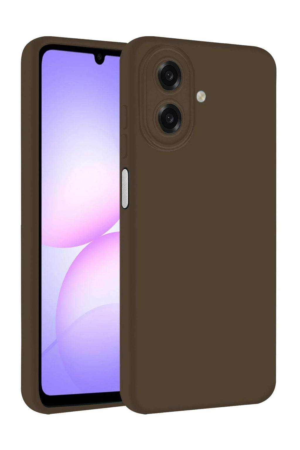 Mey İthalat® Samsung Galaxy A07 4G First Silikon - Kahverengi