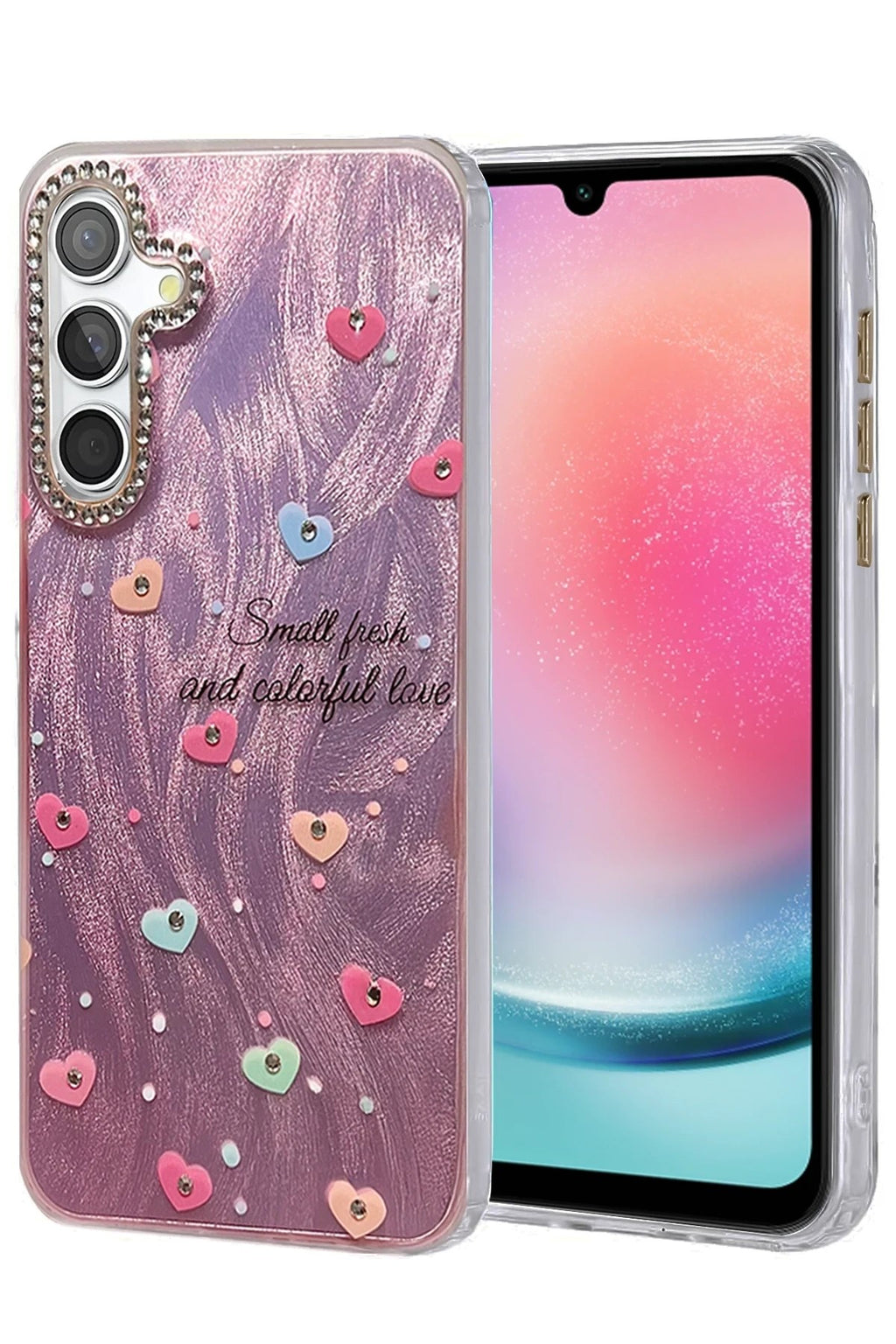Mey İthalat® Samsung Galaxy A24 4G Kılıf Blade Aynalı Desenli Kapak - Desen 8