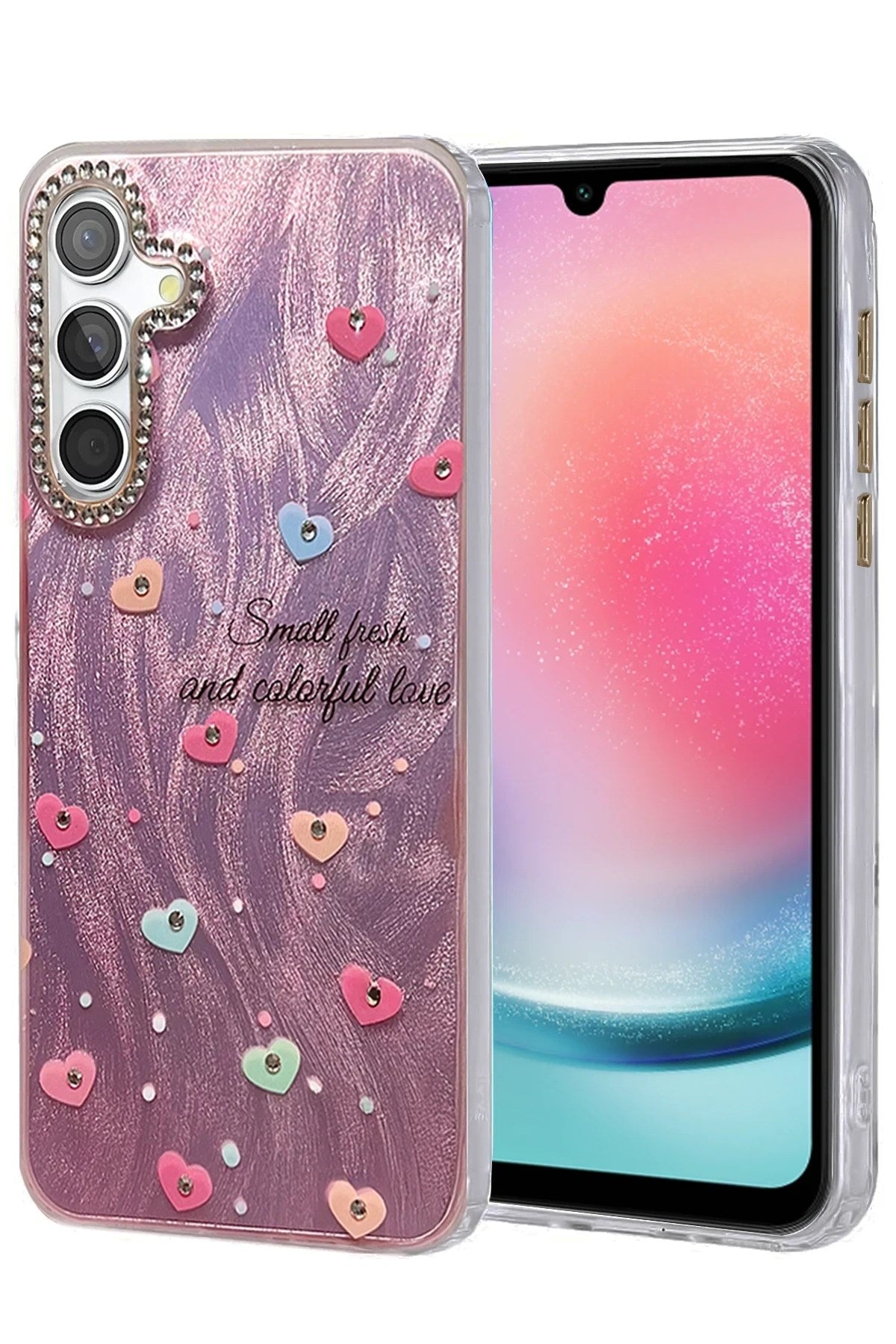 Mey İthalat® Samsung Galaxy A24 4G Kılıf Blade Aynalı Desenli Kapak - Desen 8