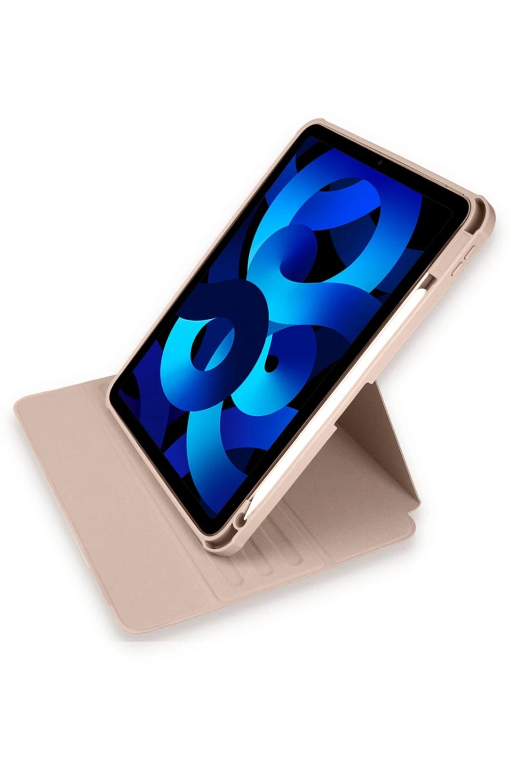 Mey İthalat® iPad Pro 11 (2021) Kılıf Starling 360 Kalemlikli Tablet Kılıf - Rose Gold