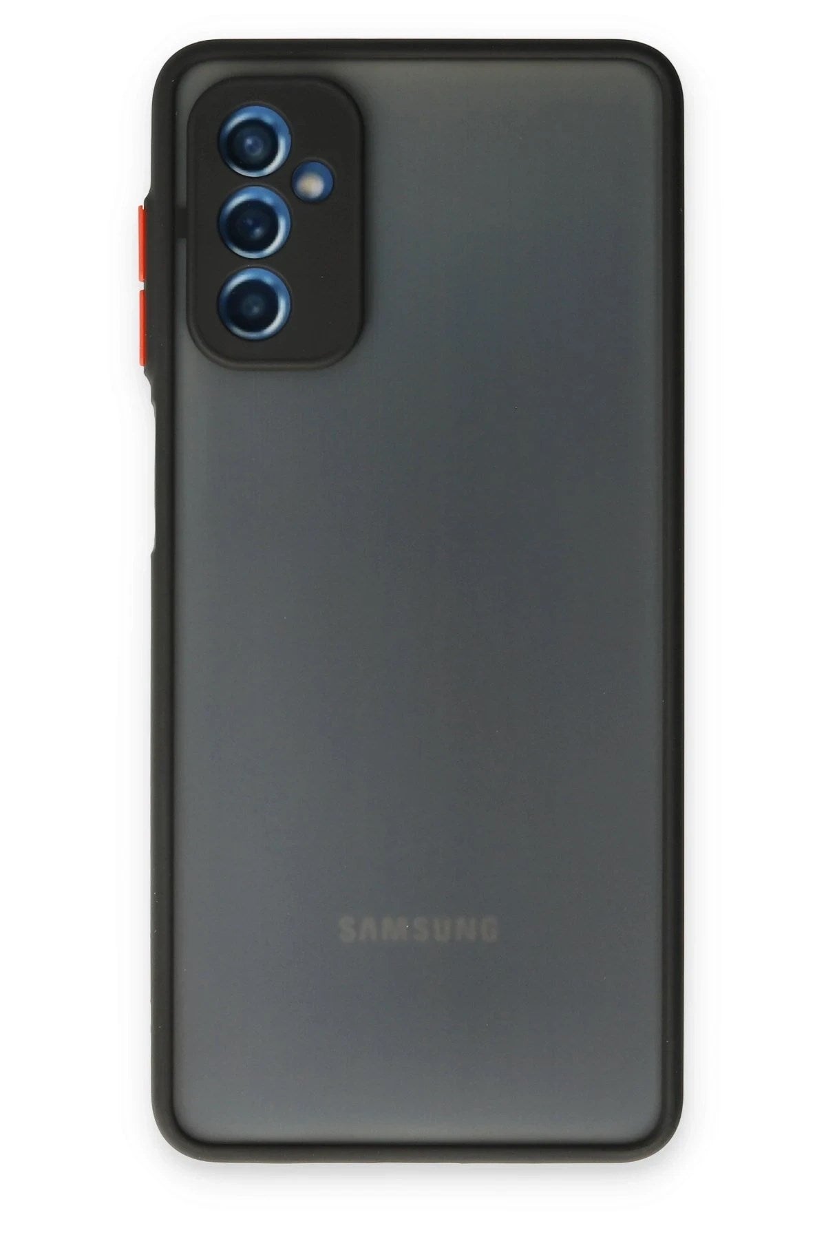 Mey İthalat® Samsung Galaxy M52 5G Kılıf Montreal Silikon Kapak - Siyah